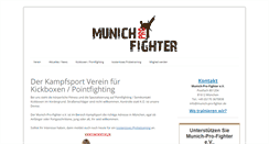 Desktop Screenshot of munich-pro-fighter.de